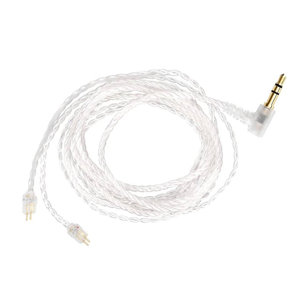 Cavo In-Ear Monitor 2 pin bianco - immagine 2